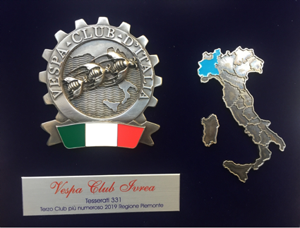 targa premiazione pontedera piaggio